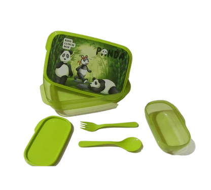 Kozy lunch box food grade unbreakable BPA free Freezer safe lunch boxes with small Container with spoon & fork