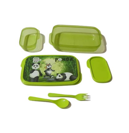 Kozy lunch box food grade unbreakable BPA free Freezer safe lunch boxes with small Container with spoon & fork