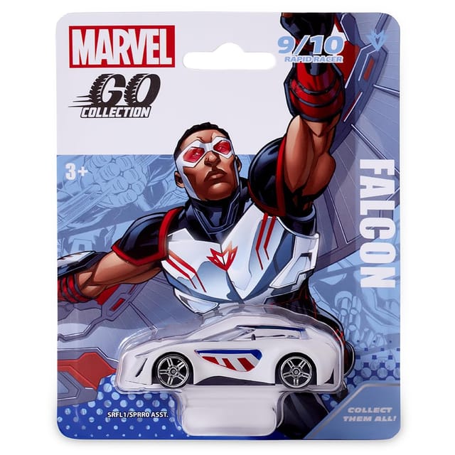 Marvel Go Collection Spider-Man Rapid Racer toy car.