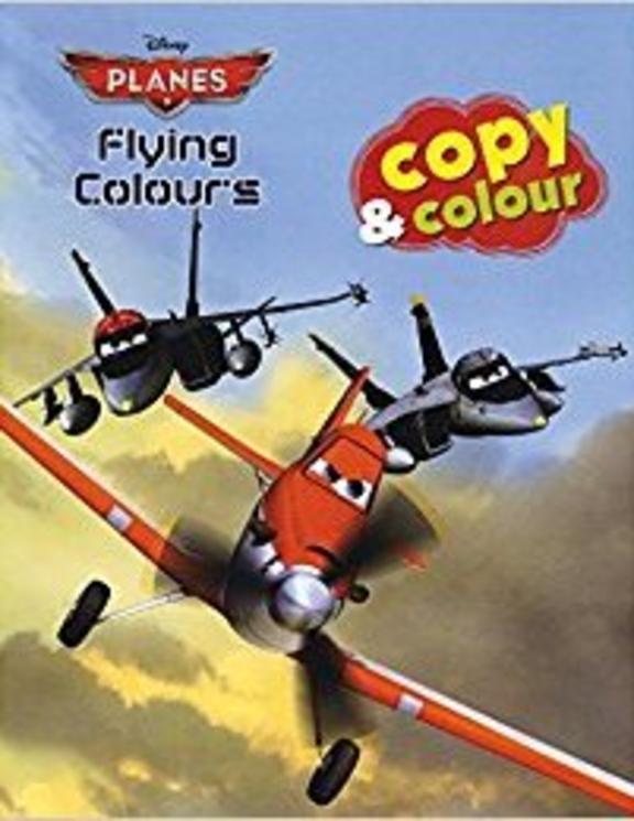 Disney Planes Flying Colours Copy & Colour