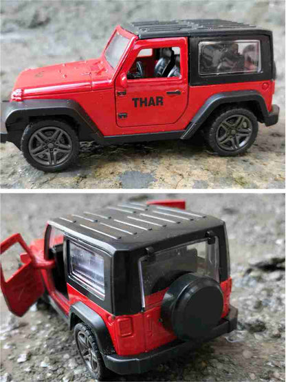 Wrangler Thar Toy Car with Open The Door Toy diecast model Vehicle Car for kids