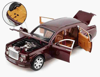 Roles Royce Metal Die-cast pull back car with Openable Doors toy cars for kids and Adults gifting