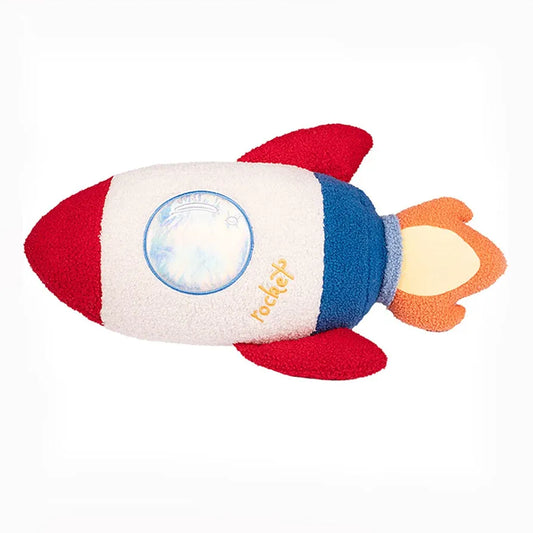 Plush Toy for Boys,Rocket Children, Toy, Body Pillow, Sleeping Along, Cute, Moe, Soft, Fluffy, Birthday, Baby Shower toy