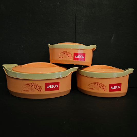 Milton marvel Jr.gift set of 3 pieces Thermoware Insulated casserole hot pack