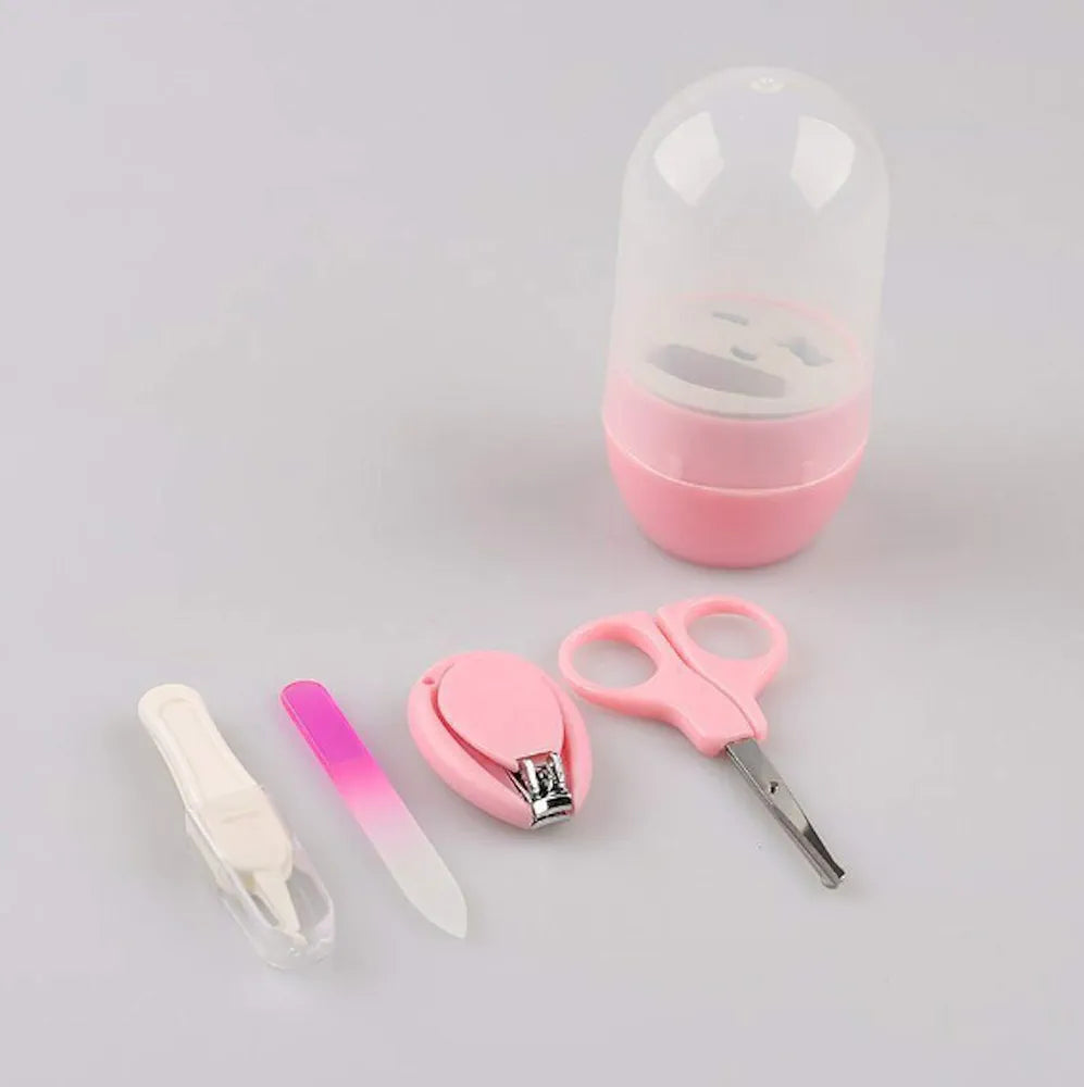 Baby Grooming Nail Care Set with Nail Clipper & Scissors for Newborn