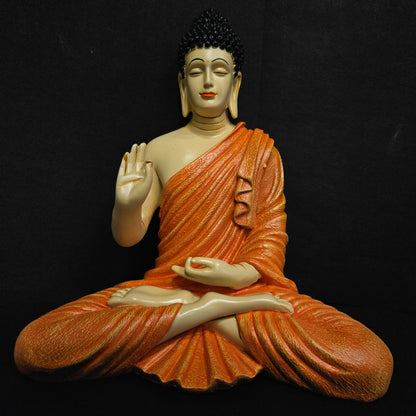 Symbol of Peace Meditating Antique Look Buddha Statue Showpiece Figurine to give elgent look to your home & Garden