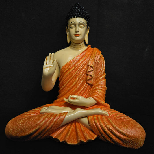 Symbol of Peace Meditating Antique Look Buddha Statue Showpiece Figurine to give elgent look to your home & Garden