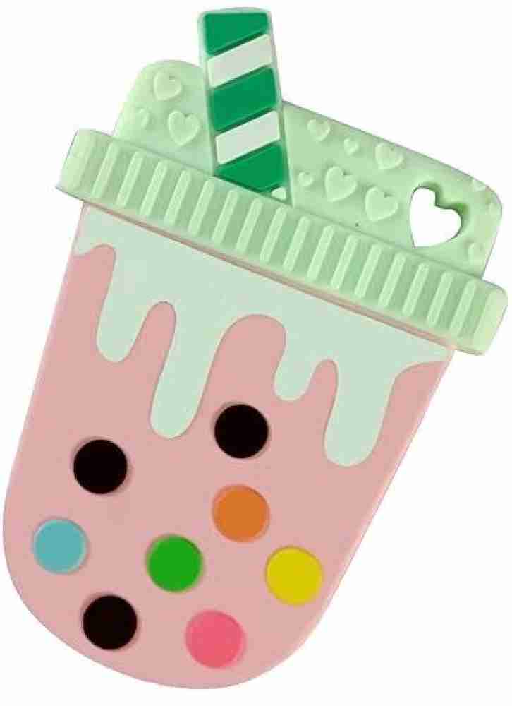 Baby Silicone Ice Cream Shape Teething Toys Molar Teeth Dental Care BPA Free Teether and Feeder