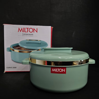 Milton curve 2500 ml Thermoware Insulated casserole pu Insulated bpa free hot&Cold pack