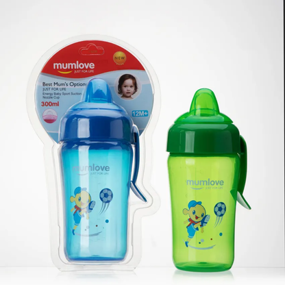 The best for your baby energy baby sport bottle Suction with nozzle cup 300ml