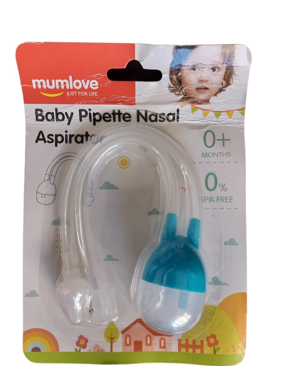 Baby Nasal Aspirator - Snot Sucker for Infants - Nose Sucker for Newborns - Toddlers Nose Cleaner - Kids Booger Mucus Sucker - Safe Nose Suction