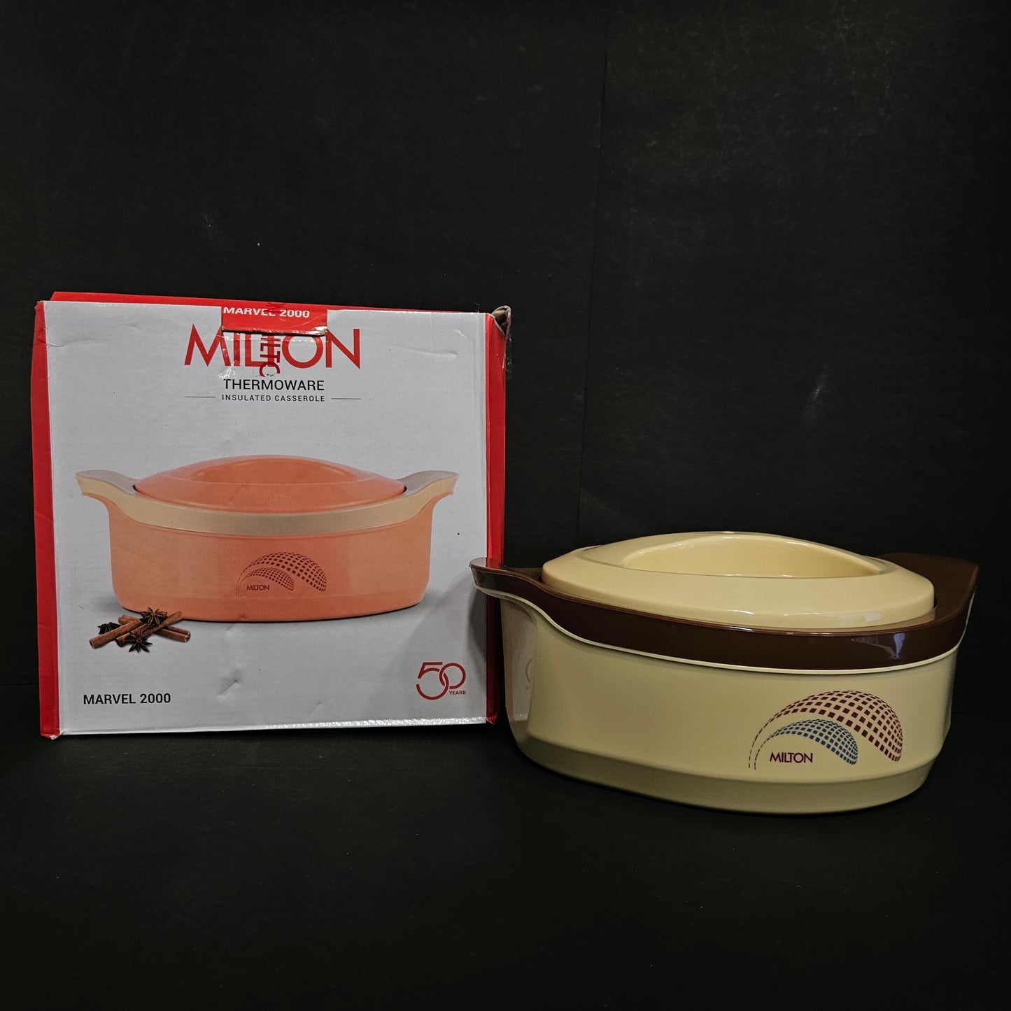 MILTON New Marvel PU Insulated casserole Inner Steel Gift Thermoware,BPA free,hot&cold 2000ml hot pack