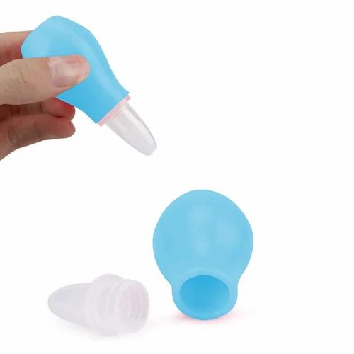 Nose Cleaner Aspirador Nasal, Soft Silicone, Squeezable Pump For zero Month above Babies Manual Nasal Aspirator