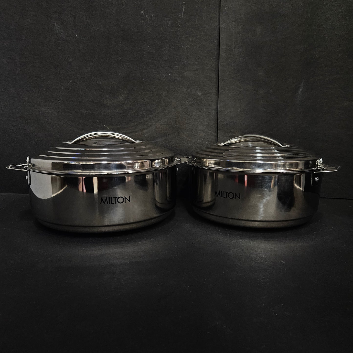 Milton galaxia 3 pieces set Stainless Steel thermoware Insulated casserole hot&cold,Double walled,pu Insulated hot pack