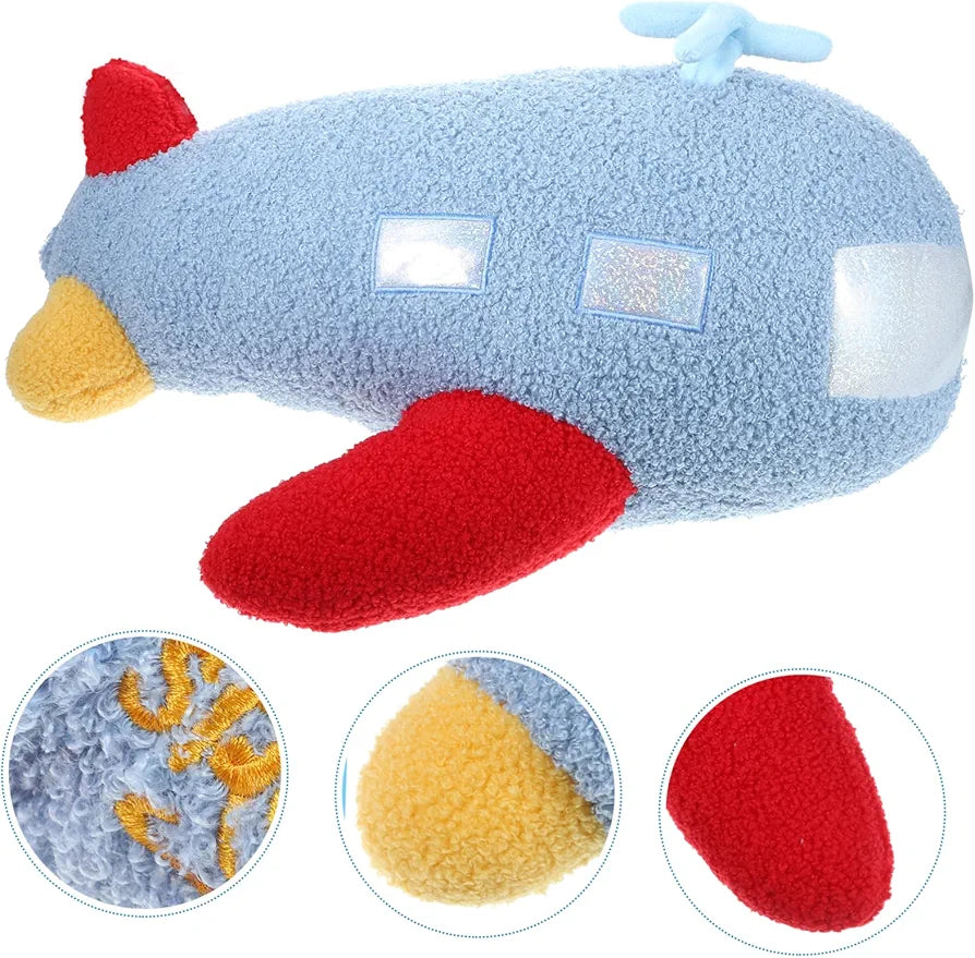 Outer Space Toy Stuffed Plush Pillow Squeaky Plush Toy Plush Submarine Toy Airplane Plush Doll Sofa Cushions Pp Cotton Sofa Children