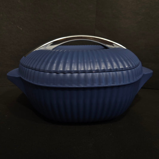 MILTON Oyster 1500 PU Insulated Inner Stainless Steel Casserole Royal Blue Serve Casserole