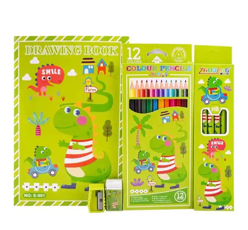 Stationery Set With Drawing Book & Art Accessories kit set for kids Return Gift